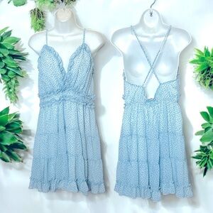 Aakaa Light Gray Gathered Top